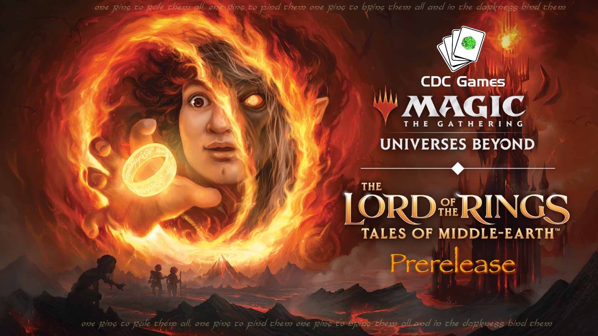 lord of the rings pre release tournament