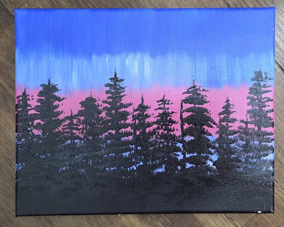 Kids Paint Party at Rocking Oak Woodworks