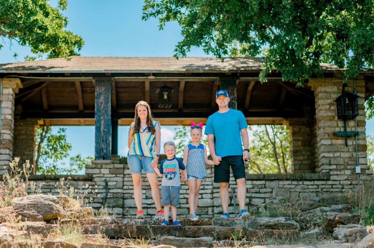 Lake Brownwood State Park Family Children