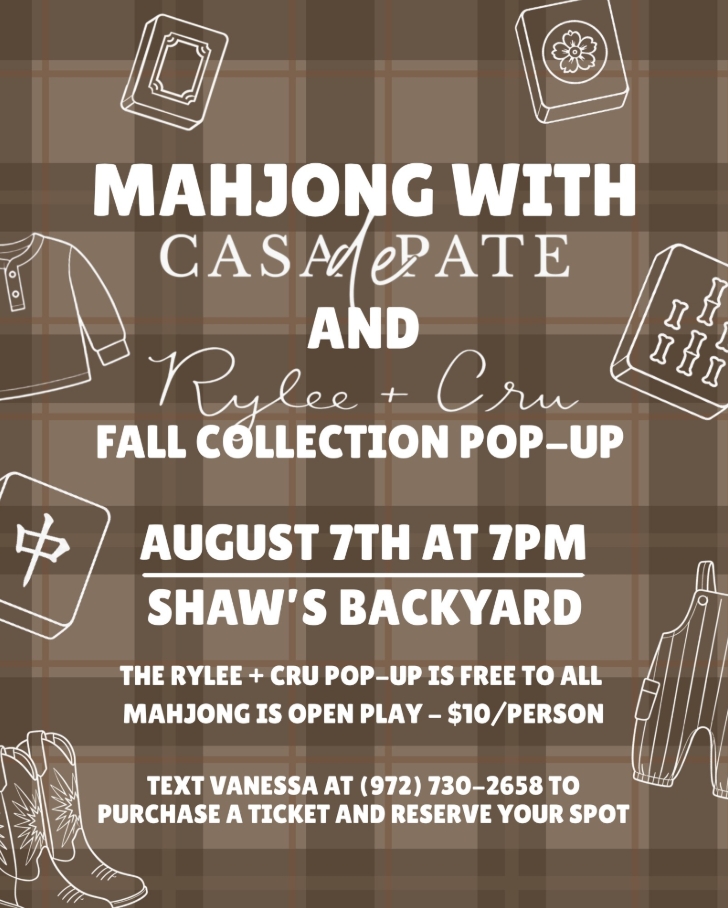 Mahjong & Rylee+Cru
