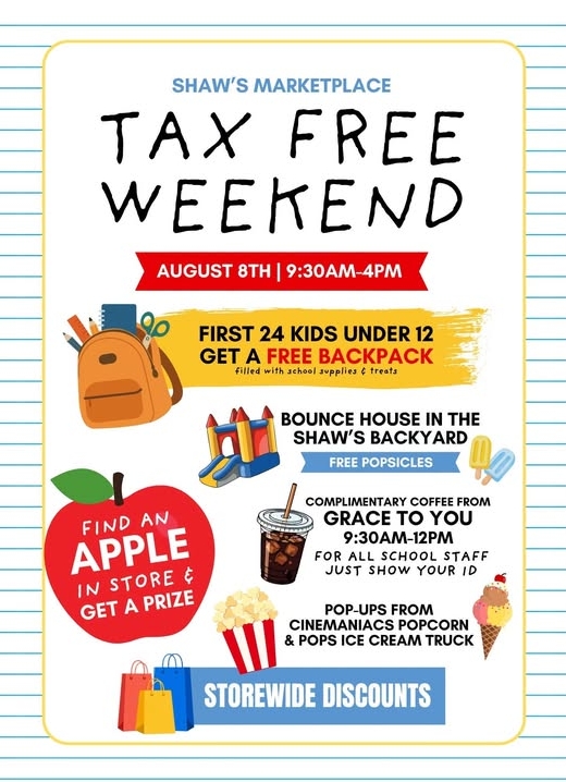 Tax Free Weekend